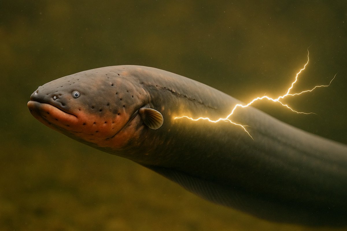 Forget solar panels.
One electric eel drops 600 volts in 2 milliseconds.

Bro sneezes and jumpstarts a spaceship. ⚡🐟
Meanwhile, I touch a doorknob and suddenly believe in past lives.