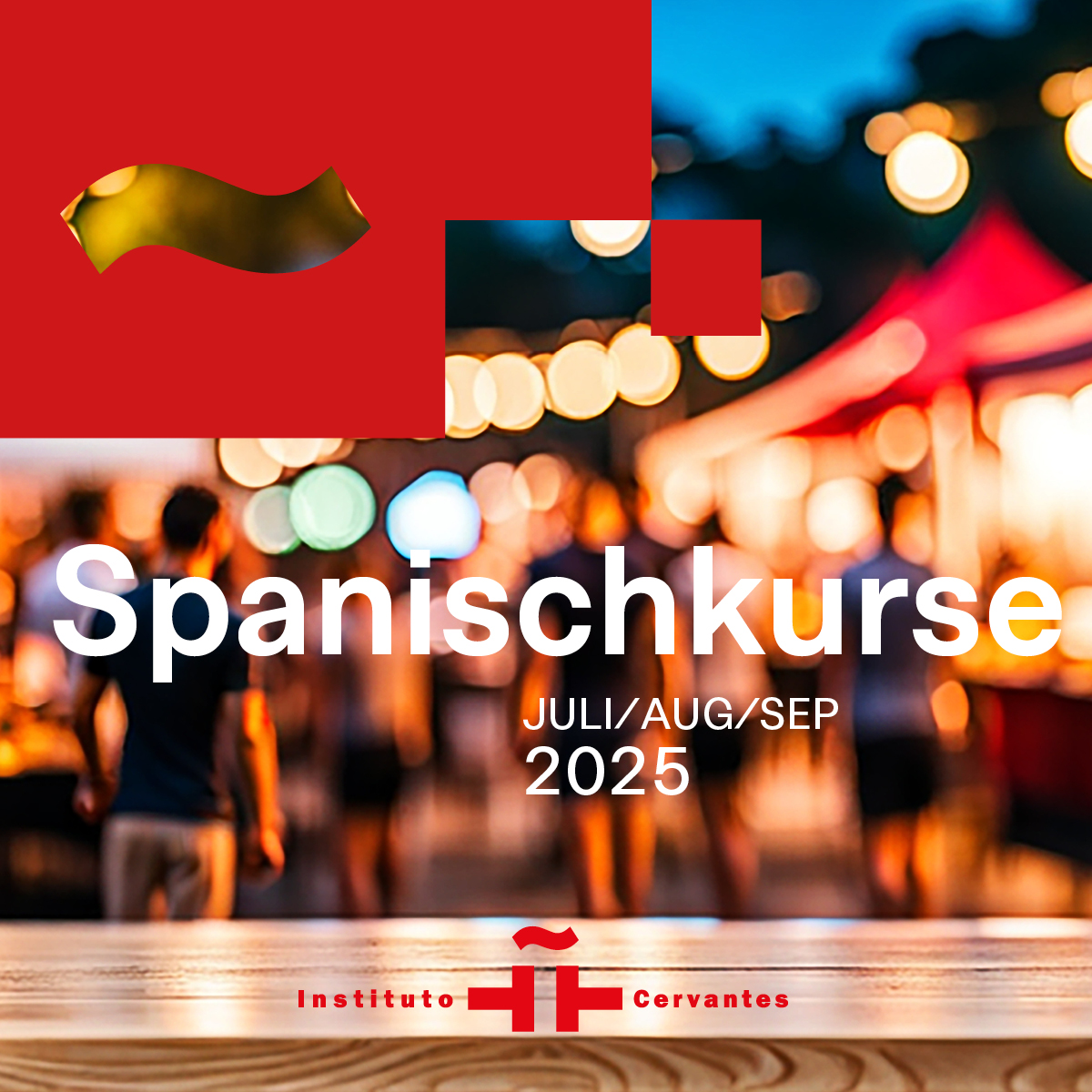 Die neuen Kurse am Instituto Cervantes starten im Juli 2025 – und du kannst jetzt schon deinen Platz sichern! 

✍️ Einschreibung läuft!
⌛️Frühbucherrabatt bis 22.06.2025
🔗Mehr Infos &amp; Anmeldung: clicberlin.cervantes.es/de/kursangebot