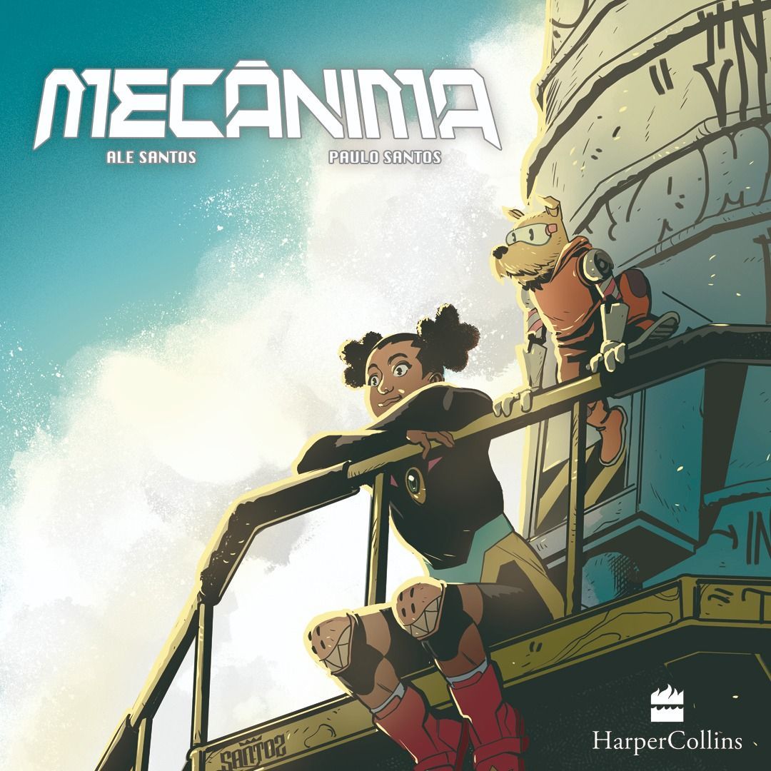 Savagefiction's tweet image. Curte cyberpunk e afrofuturismo? Então se prepara que Mecanima vai chegar pesado no universo das Graphic Novel em 2026 contando a história dessa menina chamada. No mesmo universo do meu livro O Último Ancestral #MecanimaHQ
Mais spoilers no meu canal de ZAP.