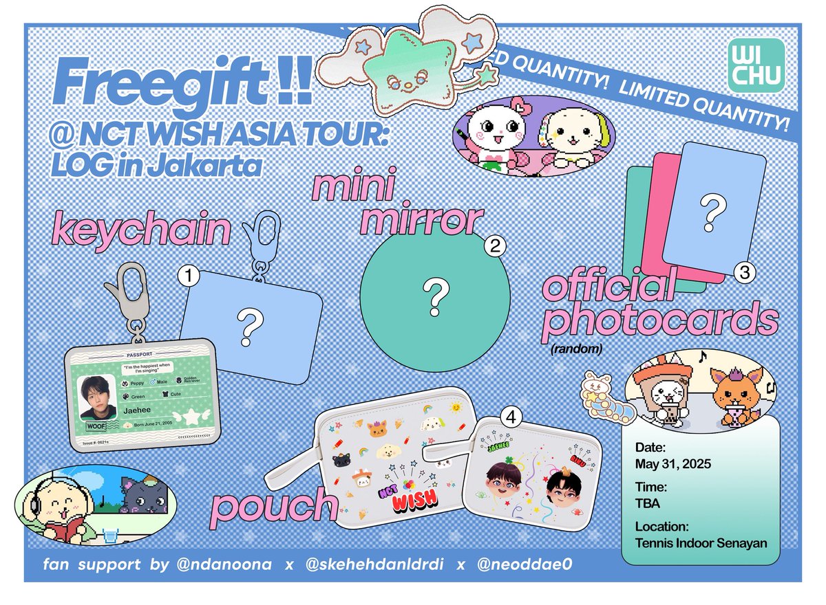 LOG in JAKARTA ✅
Everything went so well and shoutout to <a href="/philotoku/">kia</a> for always making such pretty designs. Truly grateful 🥹💚