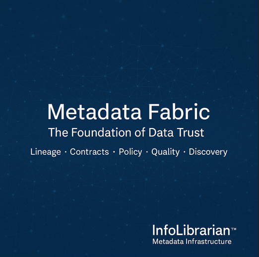 InfoLibCorp's tweet photo. 𝐖𝐡𝐲 𝐀𝐈 𝐏𝐫𝐨𝐣𝐞𝐜𝐭𝐬 𝐃𝐨𝐧’𝐭 𝐒𝐜𝐚𝐥𝐞
🧠 Not compute. Context.
❌ No shared semantics
❌ No metadata enforcement
❌ No behavioral lineage

✅ Govern metadata
✅ Scale trust

🔗 https://t.co/KgIX19DCYk #MetadataGovernance #SemanticFabric #InfoLibrarian https://t.co/Ak2dXFguqr