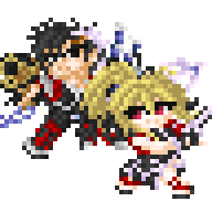 ogrewolf's tweet photo. そしてその数日後にひとまとめのを。
#NamcoXCapcom #ナムコクロスカプコン #pixelart https://t.co/vt5stoWVzM