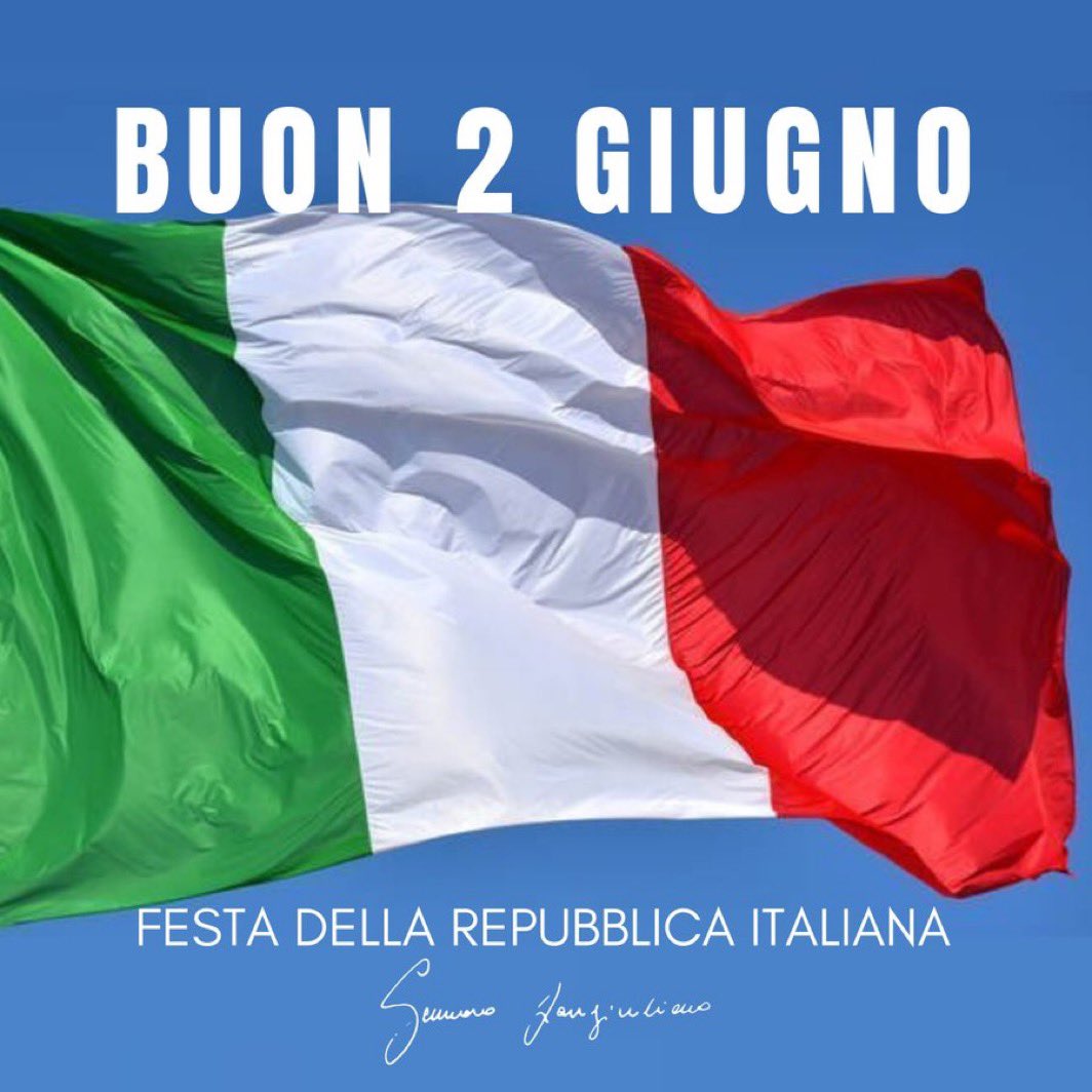 Buon 2 giugno  #festadellarepubblicaitaliana