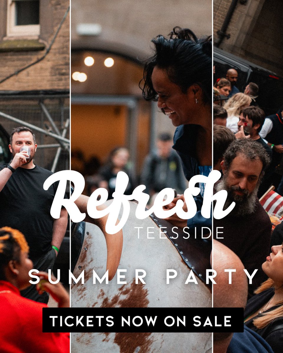 Tickets are a go-go-going for our summer bash on July 10th. 

If you wanna hang out with the best of the best in creative, tech and digital then head to our eventbrite page and grab your ticket.  (ticket includes BBQ and welcome drink! 😋)

eventbrite.com/e/refresh-tees…