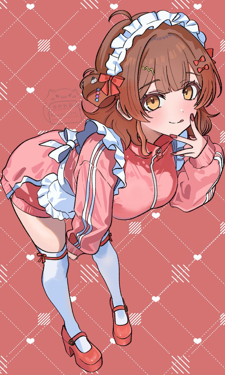 ジャージメイドの佑芽ちゃん！
#学マスFA #花海佑芽