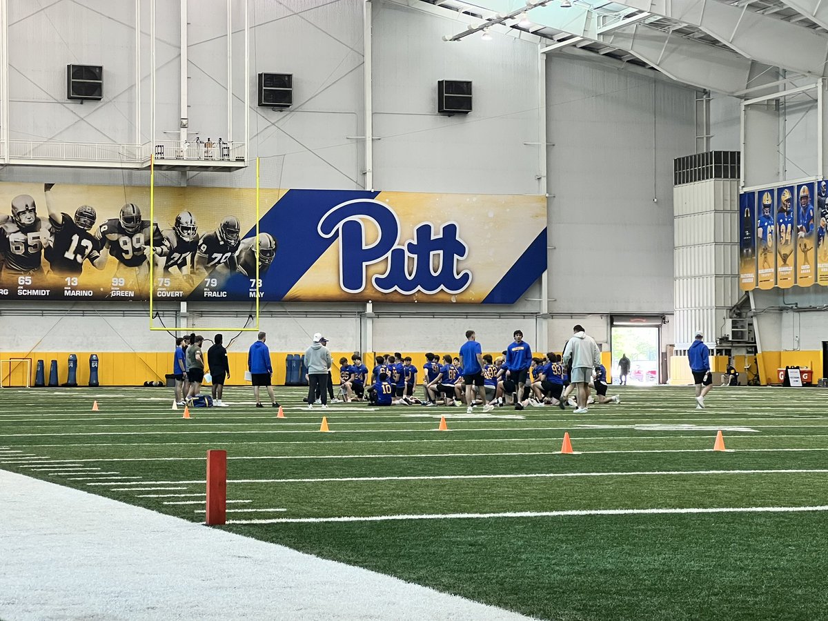 Had a great time at <a href="/Pitt_FB/">Pitt Football</a> camp yesterday! I finished top 3 in there long snapping competition 
Thank you <a href="/_nilayu/">Upa</a> for working with me.

<a href="/coacht_cmhs/">Travis Thompson</a> <a href="/coachjbronowski/">Jacob Bronowski</a>