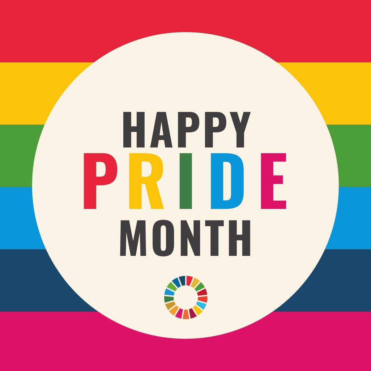 🏳️‍🌈 Love is love. Rights are rights. Equality is equality. This Pride Month, we celebrate progress and commit to the work ahead. #PrideMonth #GlobalGoals #Goal10