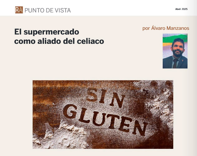 Federación de Asociaciones de Celiacos de España (@faceceliacos) on Twitter photo Álvaro Manzanos, vicepresidente de FACE, escribe un artículo en la revista de <a href="/retailactual/">Retail Actual</a> sobre el papel que juegan los supermercados en la dieta sin gluten de las personas celiacas.
Se puede leer previa suscripción en retailactual.com/kiosco Álvaro Manzanos, vicepresidente de FACE, escribe un artículo en la revista de <a href="/retailactual/">Retail Actual</a> sobre el papel que juegan los supermercados en la dieta sin gluten de las personas celiacas.
Se puede leer previa suscripción en retailactual.com/kiosco