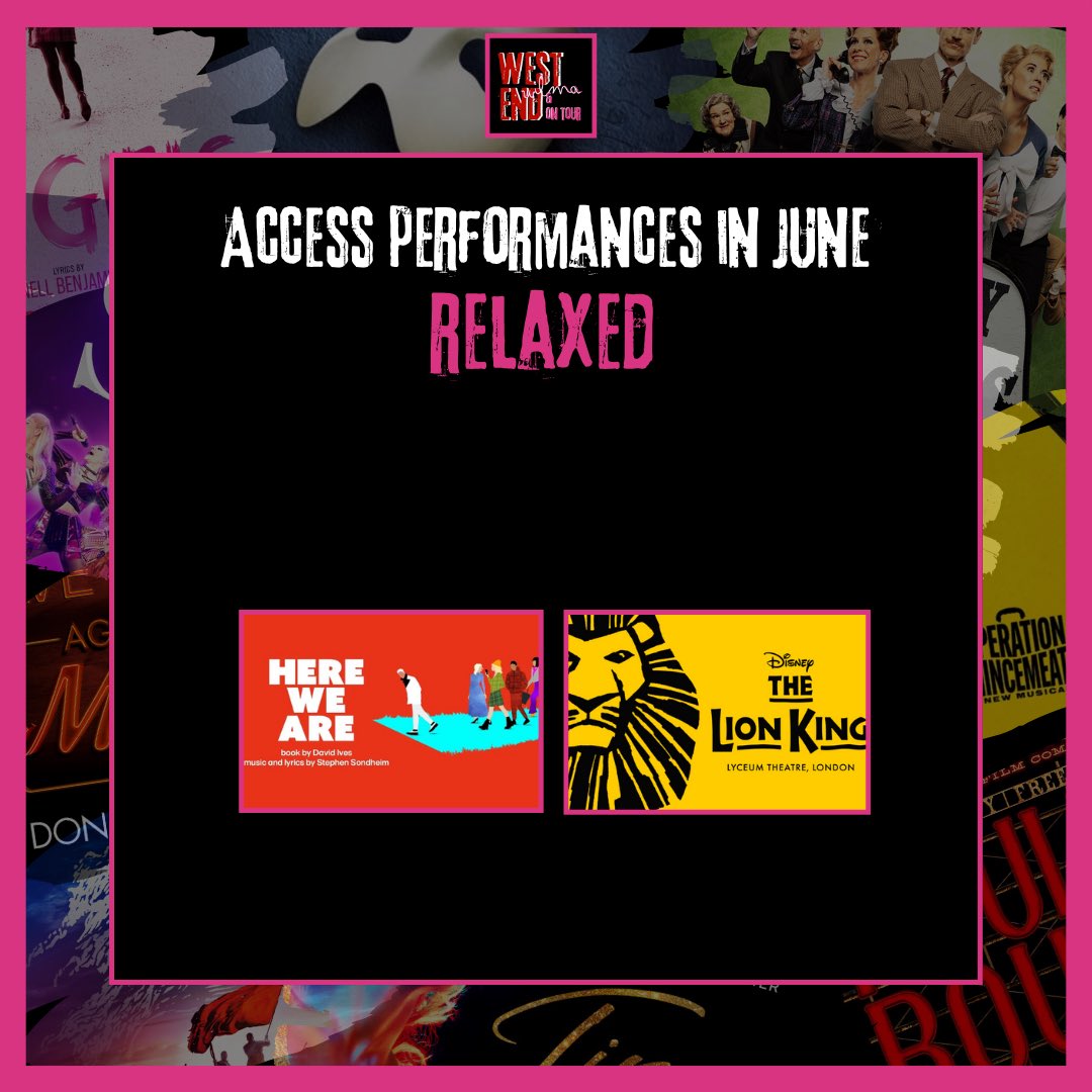 Here’s a roundup of accessible theatre performances scheduled in London this month.

#accessibletheatre #accesstheatre #signedperformance #bslperformance #relaxedperformance #audiodescribedperformance #londontheatre #westendtheatre