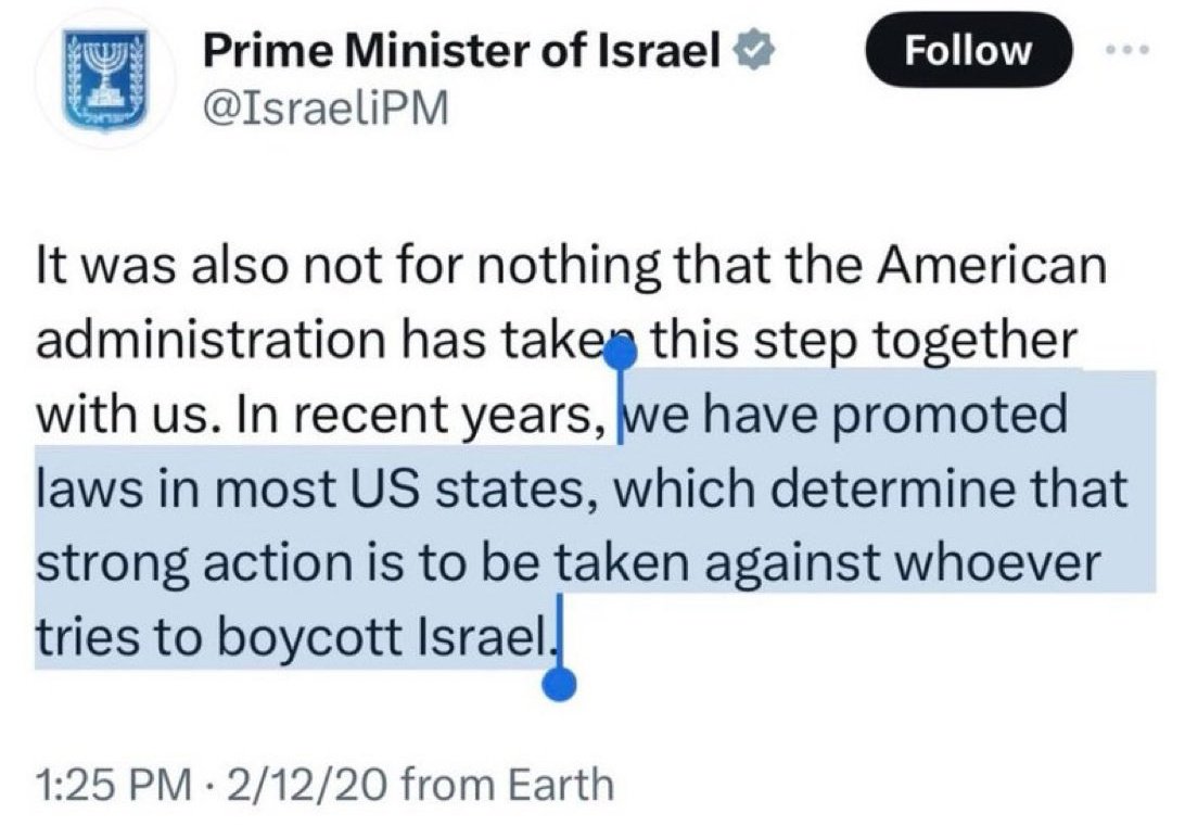 Where are the American patriots? Do you not care that another state runs your domestic &amp; foreign policy and brags about it; that it enjoys eye-watering aid from you &amp; has free healthcare while you work multiple jobs &amp; drown in debt? Don't you see? You're MIGA, not MAGA. Rise up!