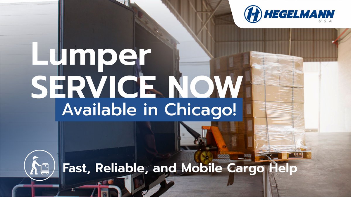 HegelmannGroup (@hegelmanngroup) on Twitter photo Hegelmann USA now offers Mobile Lumper Service in the Chicago area, providing reliable support for all your freight handling needs.
๐ Looking for reliable lumper assistance? Get in touch with us today: andrewj@hegelmann.us
hegelmann.us/lumper-service/
#HegelmannUSA #LumperService Hegelmann USA now offers Mobile Lumper Service in the Chicago area, providing reliable support for all your freight handling needs.
๐ Looking for reliable lumper assistance? Get in touch with us today: andrewj@hegelmann.us
hegelmann.us/lumper-service/
#HegelmannUSA #LumperService