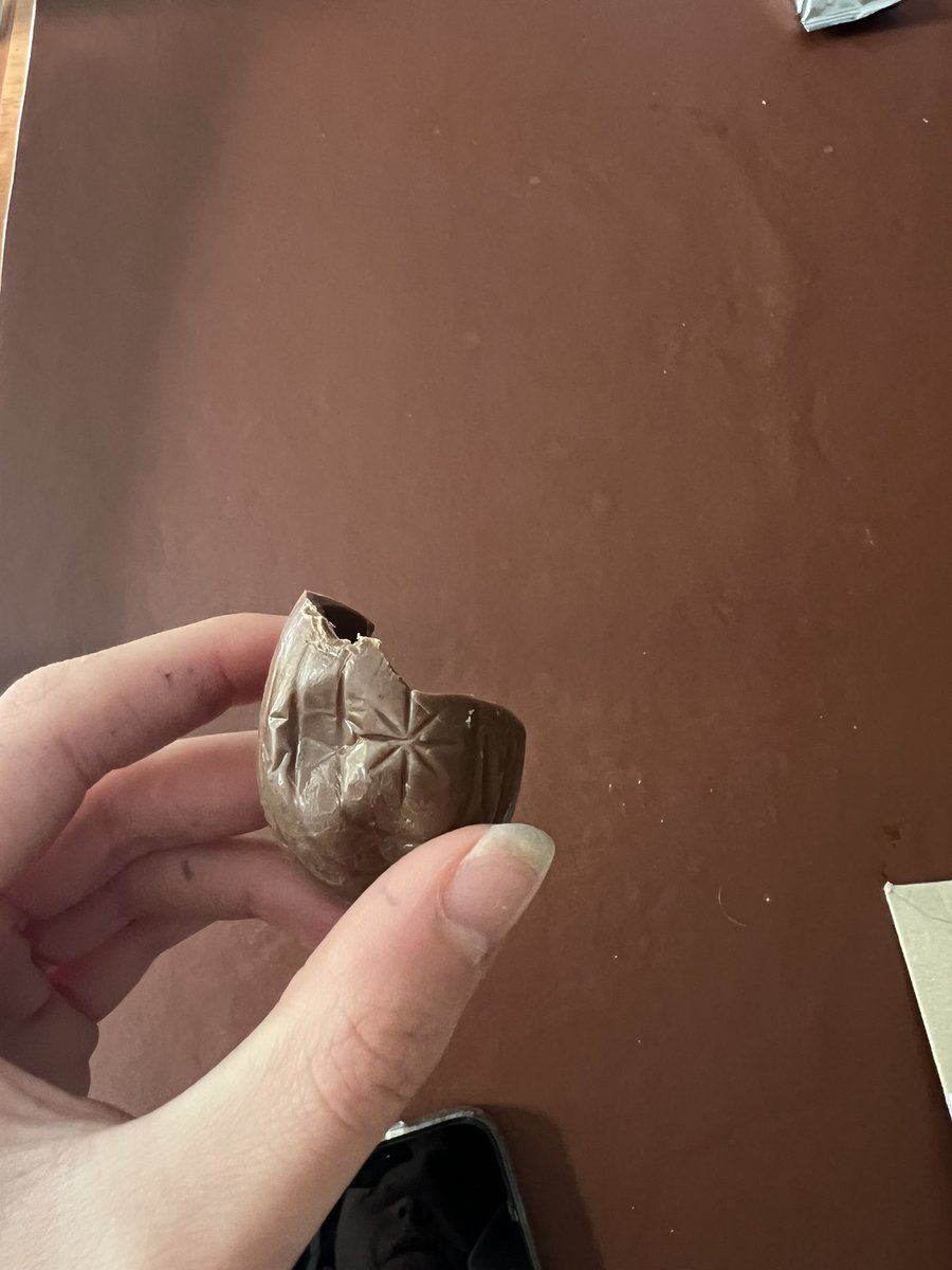 RealPhil13's tweet photo. @CadburyUK I know Easter was a while ago but I didn’t expect the caramel in my egg to disappear as quickly as the Easter bunny! It was my last one and I’m absolutely devastated 🥹I guess the diet started a little earlier than expected. https://t.co/77rpW0brWa