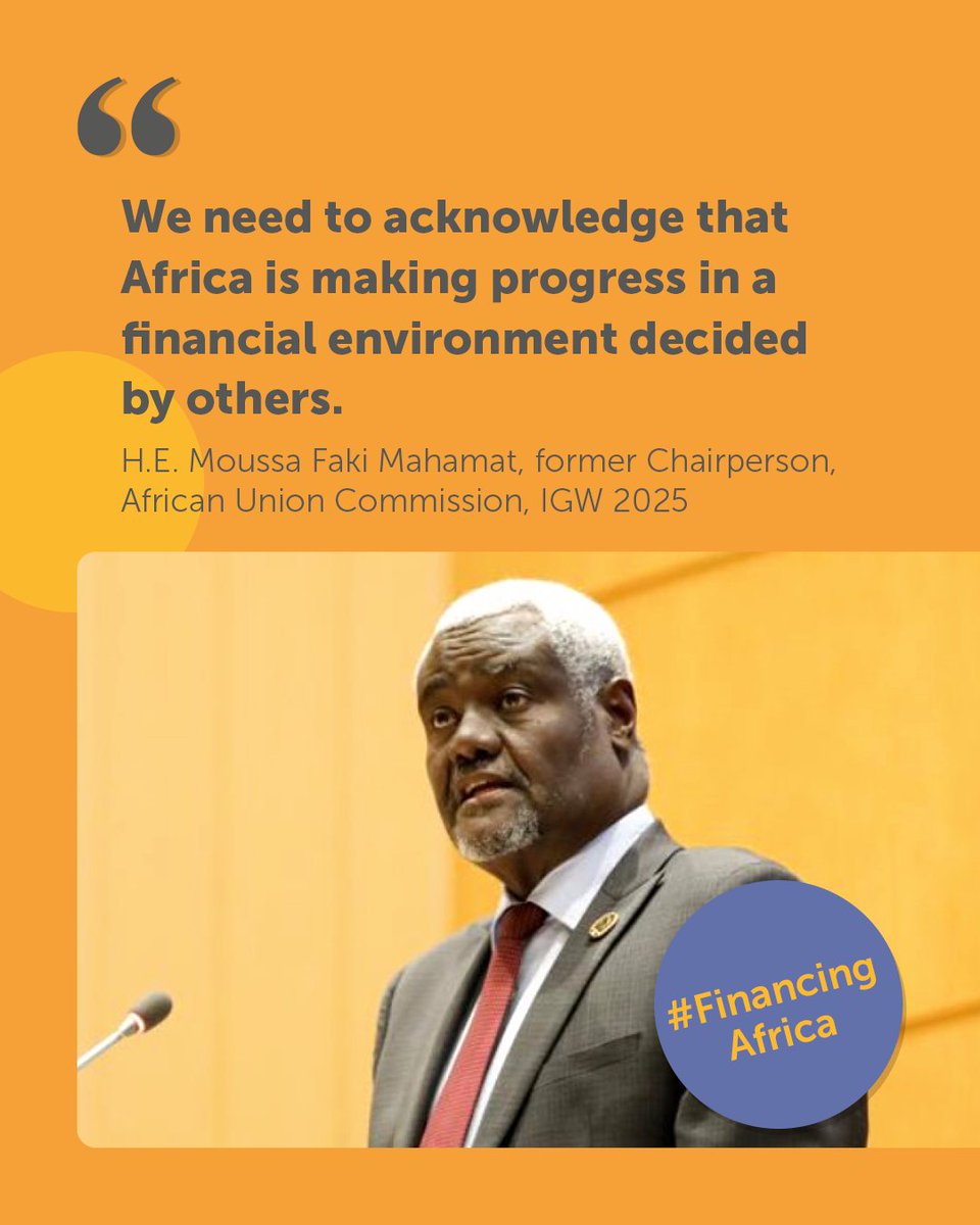Mo Ibrahim Foundation (@mo_ibrahimfdn) on Twitter photo For <a href="/AUC_MoussaFaki/">Moussa Faki Mahamat</a>, today's financial environment needs reforms so that we can fund #TheAfricaWeWant. For <a href="/AUC_MoussaFaki/">Moussa Faki Mahamat</a>, today's financial environment needs reforms so that we can fund #TheAfricaWeWant.