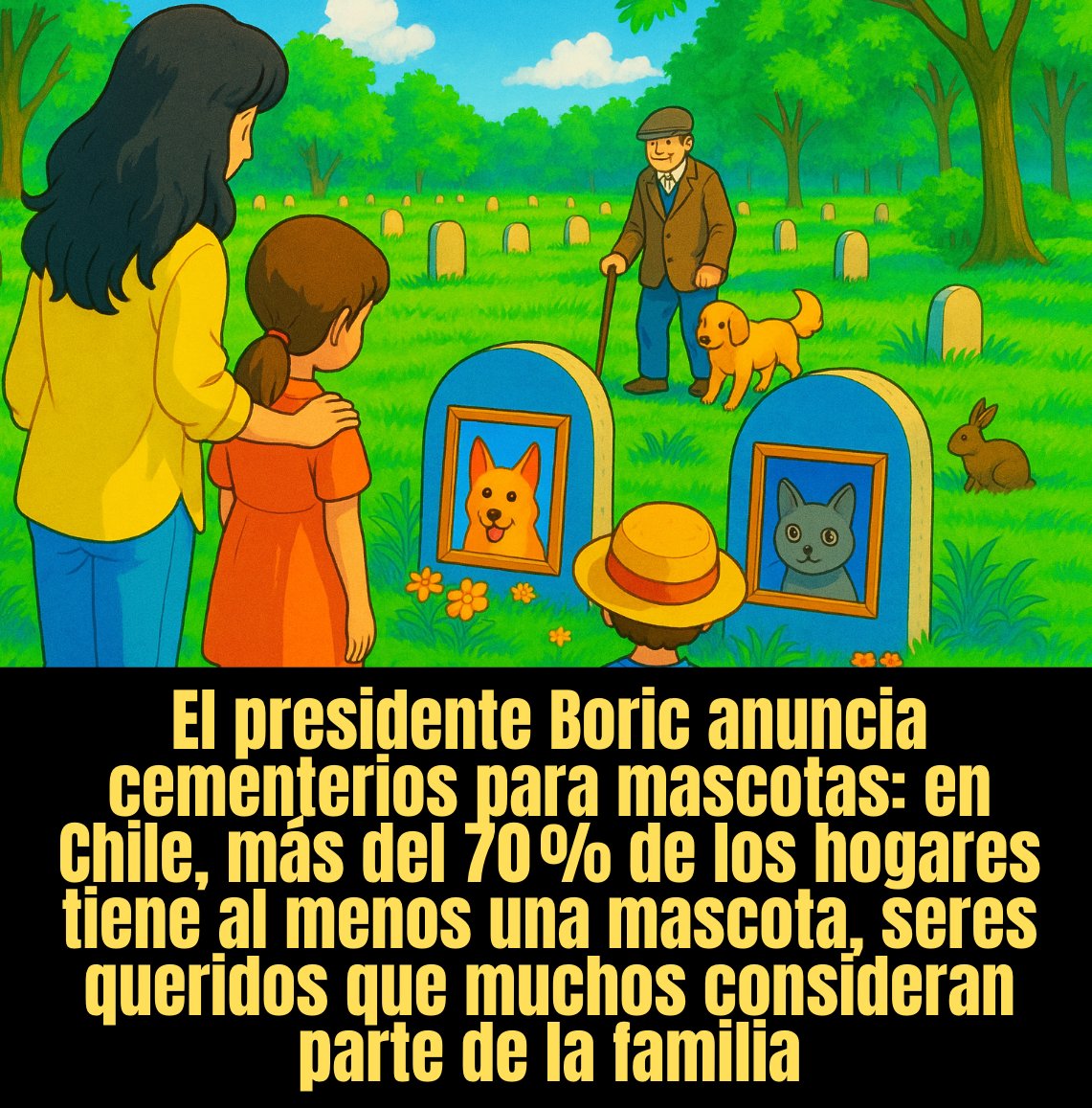 Un lugar digno para quienes nos dieron amor incondicional