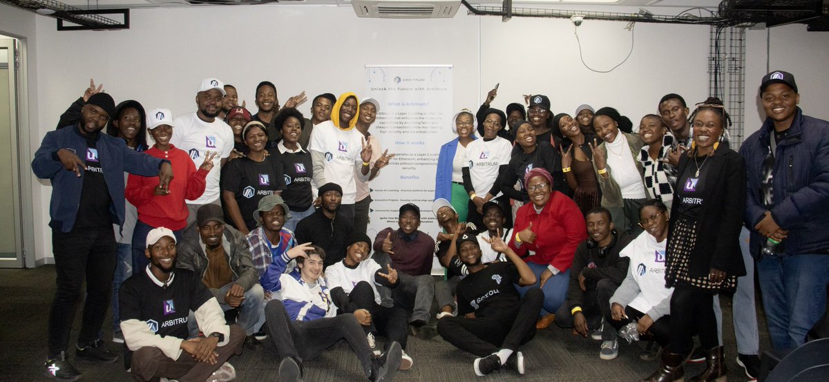 UmojaverseDevs (@umojaversedevs) on Twitter photo In collaboration with <a href="/wethinkcode/">WeThinkCode_</a> we had a successful <a href="/arbitrum/">Arbitrum</a> Pulse bootcamp in Johannesburg South Africa. Looking forward to learning more during the workshop and implementing the great ideas that came out
Cc: <a href="/petermanda_19/">peter manda</a> <a href="/GriffinOduol/">gr3ffoduol.eth</a> In collaboration with <a href="/wethinkcode/">WeThinkCode_</a> we had a successful <a href="/arbitrum/">Arbitrum</a> Pulse bootcamp in Johannesburg South Africa. Looking forward to learning more during the workshop and implementing the great ideas that came out
Cc: <a href="/petermanda_19/">peter manda</a> <a href="/GriffinOduol/">gr3ffoduol.eth</a>