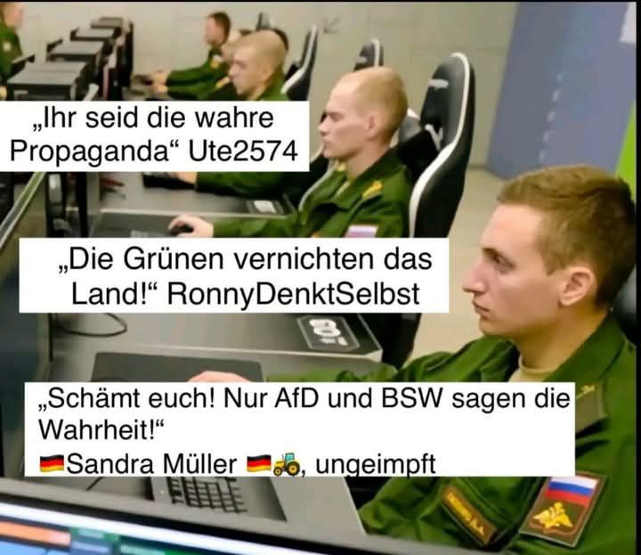 Eines haben die Ukrainer mit ihrem Anschlag auf russische Flughäfen jedenfalls erreicht: Die russischen Trollfabriken machen seit gestern Überstunden.