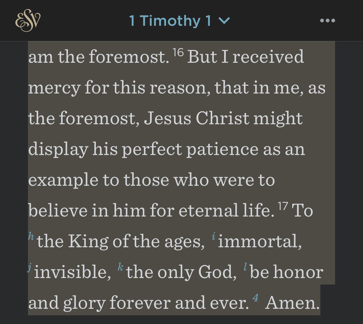 Thank the Lord for His mercy upon us sinners who acted ignorantly in unbelief. He is the Author of our salvation.