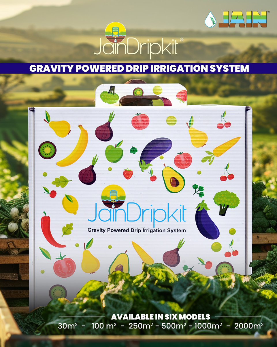 Fresh Veggies and Happy You! 🤩

A perfect compliment to flourish A perfect combo - Jain Drip Kit 💧 

Grow your own produce in your own #Garden #Terrace or #KitchenYard

🛒: amazon.in/dp/B08QMZT915?…

#JainIrrigation #JainDrip #DripKit #Drip #DripIrrigation #AgriTech #AgTech #JISL