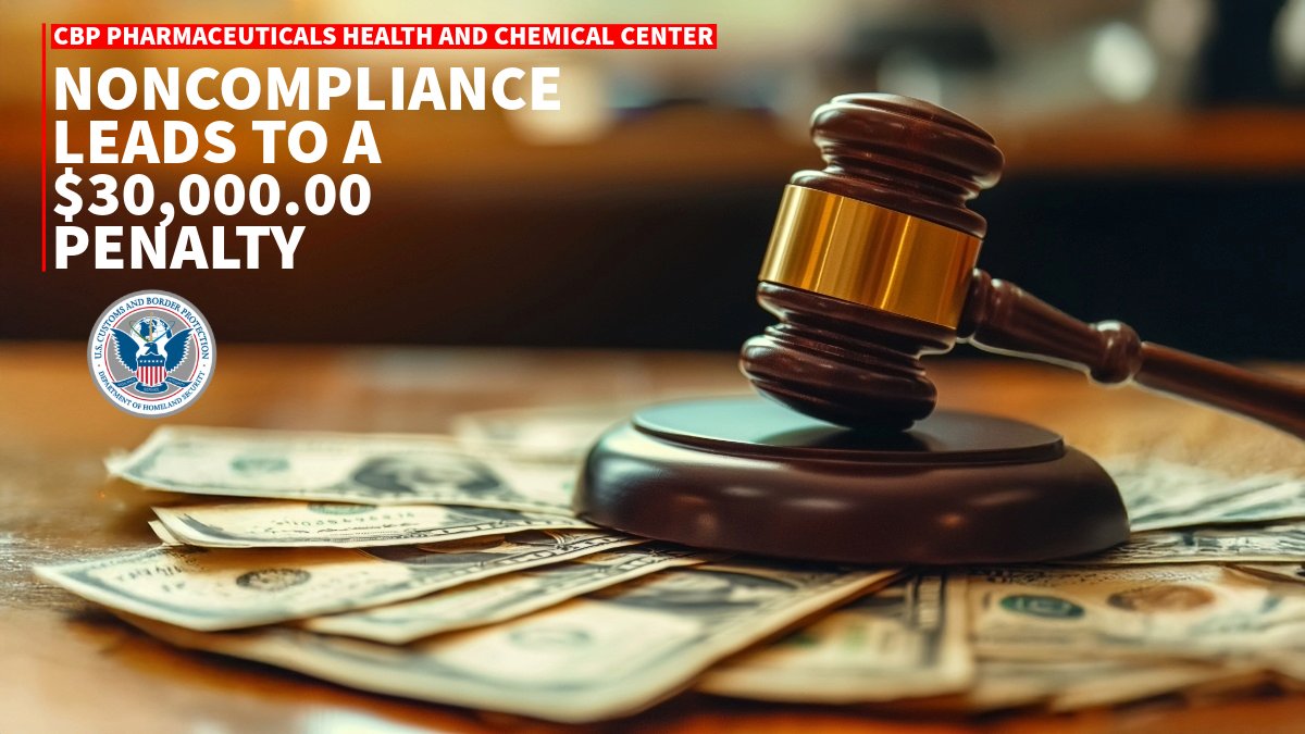 At CBP we proudly facilitate lawful trade &amp; protect revenue. When faced with a Customs Broker who repeatedly attempted to import violative merchandise, the PHC Center issued a $30K penalty for failure to demonstrate responsible supervision &amp; control over their business. #OFOProud