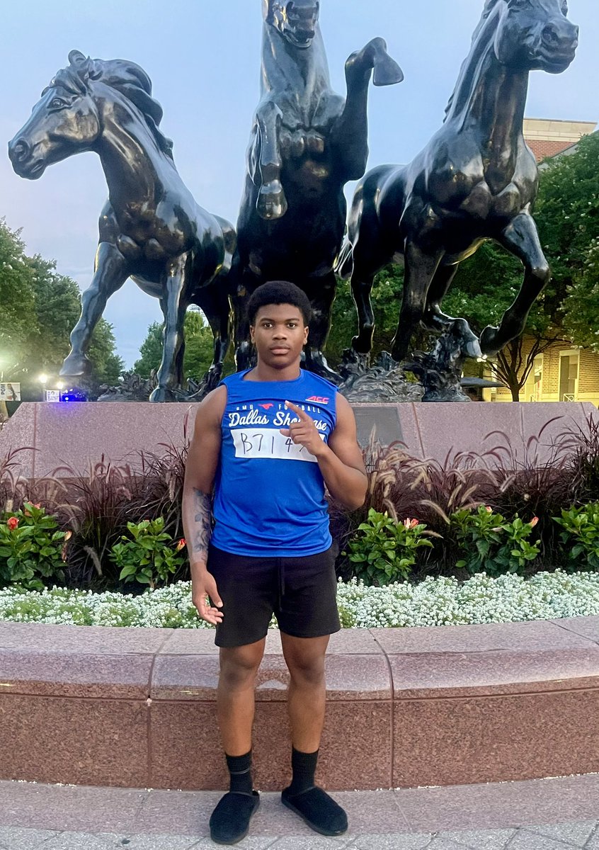 Kaiden Washington (@kaidenwash01) on Twitter photo Had a great time at the Dallas Showcase football camp at <a href="/SMUFB/">SMU Football</a>. Ran some good routes, had some good conversations with coaches, and ready to put in some work 💪🏽 <a href="/CoachStuJohnson/">Stu Johnson</a> <a href="/CoachTimBrooks/">Tim Brooks</a> <a href="/coachesauls/">Coach Sauls</a> <a href="/rhettlashlee/">Rhett Lashlee</a> Had a great time at the Dallas Showcase football camp at <a href="/SMUFB/">SMU Football</a>. Ran some good routes, had some good conversations with coaches, and ready to put in some work 💪🏽 <a href="/CoachStuJohnson/">Stu Johnson</a> <a href="/CoachTimBrooks/">Tim Brooks</a> <a href="/coachesauls/">Coach Sauls</a> <a href="/rhettlashlee/">Rhett Lashlee</a>