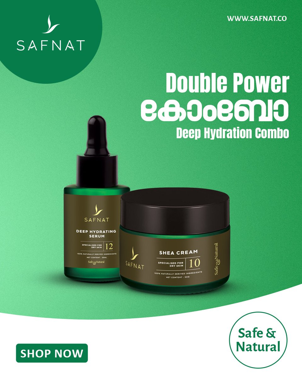 Safnat_co's tweet photo. This powerful duo—hydrating serum + nourishing cream—works together to quench, soothe, and protect your skin from within. Perfect for dry and dull skin that needs a serious moisture boost.
.
.
.
.
#safnat #organic #bodycare #health #beautycare #instagood #skincaremurah #fashion https://t.co/NfJV3bEari