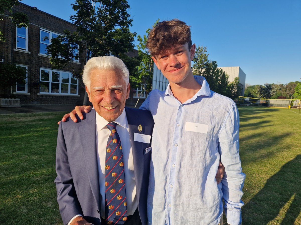 At our recent reunion dinner for Heads of School &amp; their deputies, former Head Charlie was honoured to meet Doug Attwood, who held the role in 1951. With 75 years between tenures, this meeting was a powerful reminder of the shared passion shaping our school.

#KES #KESLeadership