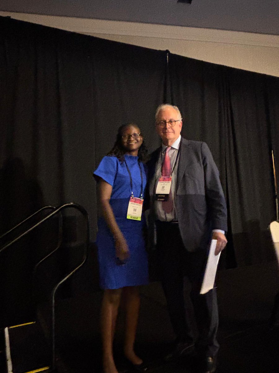 🏅 Congratulations to Dr. Ndoleriire, recipient of this year’s ANS Presidential Citation Award!

This honor recognizes outstanding contributions to our field and the neurotology community. 

#ANS2025 #Neurotology #PresidentialCitation #ENTexcellence #Otology #COSMHighlights