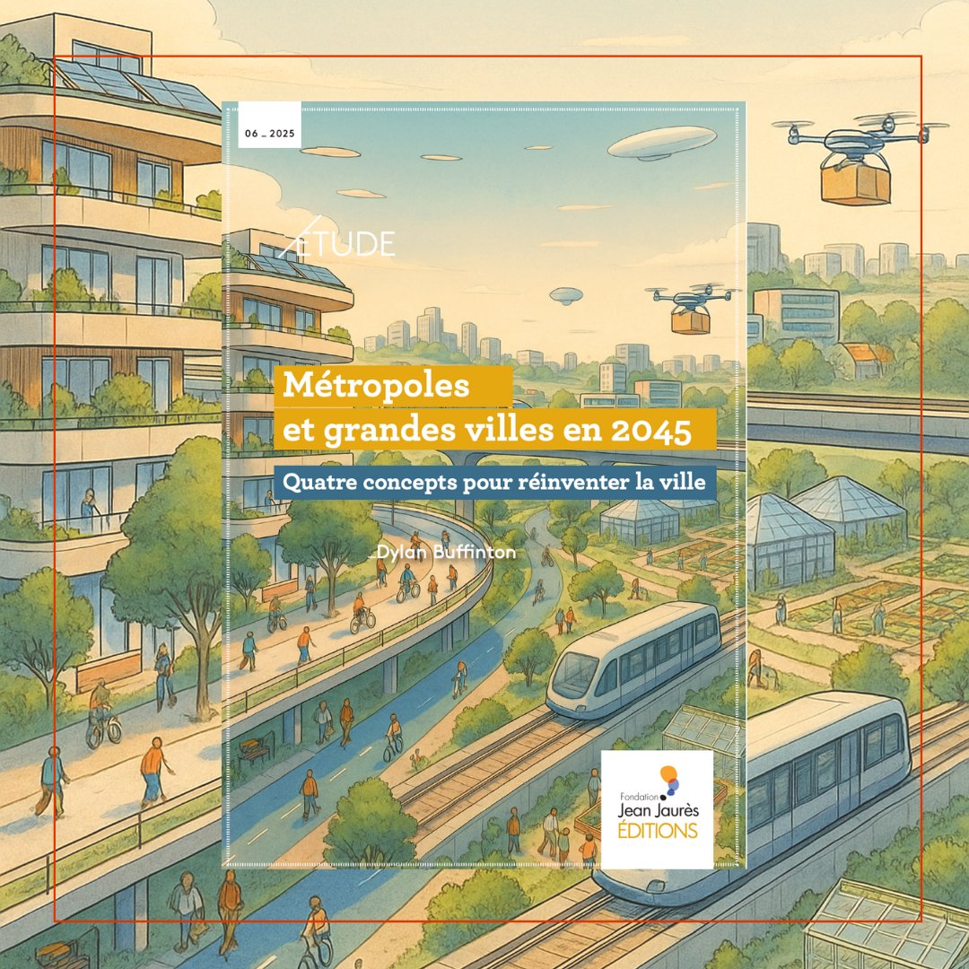 🌆 Penser la ville au-delà de l’urgence. <a href="/Dylan_Bftn/">Dylan Buffinton</a> explore quatre futurs possibles pour les métropoles en 2045, à l'approche des élections municipales de 2026. 
jean-jaures.org/publication/me…