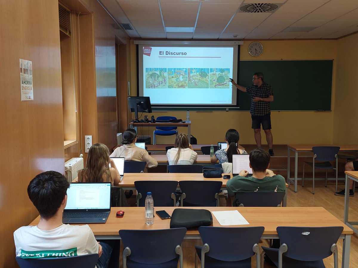 El pasado viernes concluimos el último taller de escritura de TFGs del grado en #IngenieríaBiomédica: Taller de Presentaciones Efectivas. Os deseamos mucha suerte con vuestro TFG!!