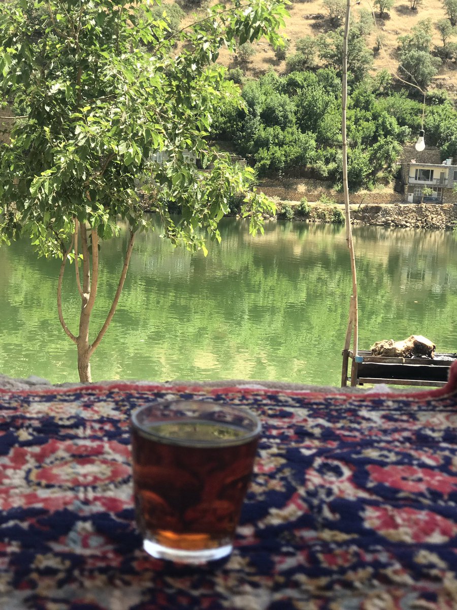 چای آتیشی وسط کردستان
