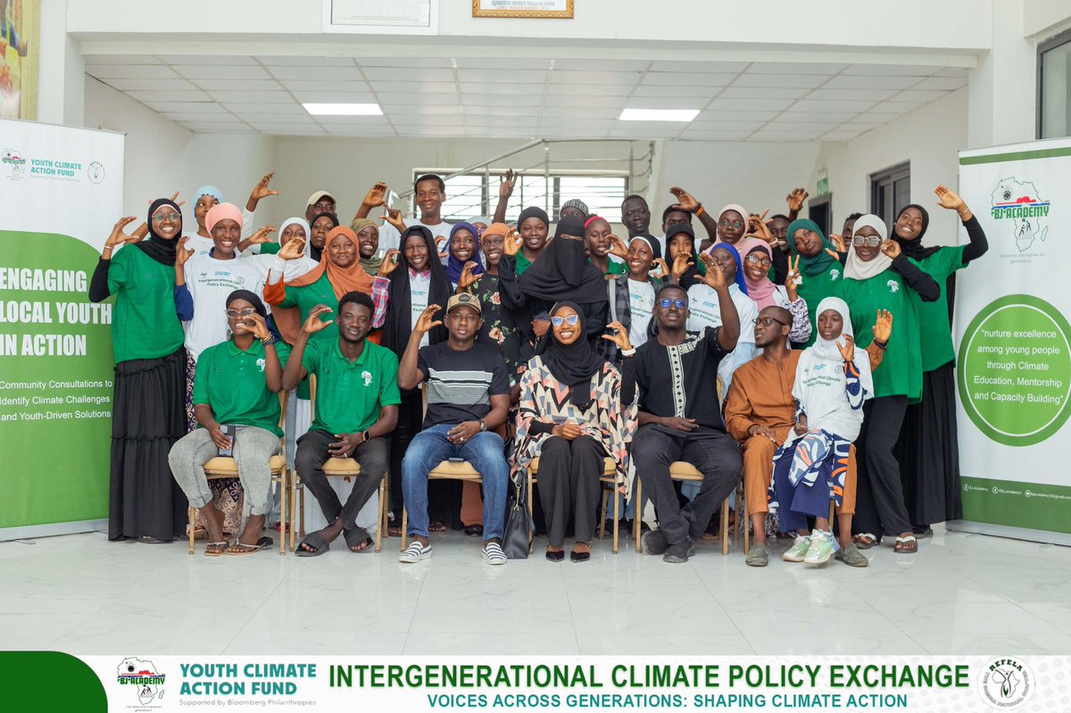 Jakomba Tunkara (@jaytgmb) on Twitter photo Our second activity featured an intergenerational policy exchange—a panel discussion that connected different age groups in meaningful dialogue on climate policies and shared responsibilities. <a href="/bj_academy1/">BJ Academy🇬🇲</a> #SDG13 Our second activity featured an intergenerational policy exchange—a panel discussion that connected different age groups in meaningful dialogue on climate policies and shared responsibilities. <a href="/bj_academy1/">BJ Academy🇬🇲</a> #SDG13