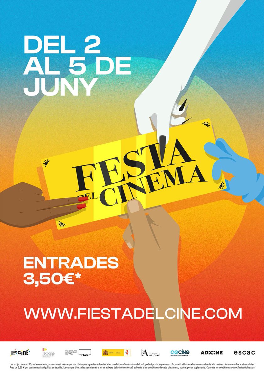 Avui comencem la Festa del Cinema! Què hi vindreu a veure. Consulteu la nostra cartellera: de SI YO PUDIERA HIBERNAR a EL JOCKEY; de JANE AUSTEN ARRUINÓ MI VIDA a UN BUEN PADRE; d’ELS MALEÏTS a ANTES DE NÓS; de LO QUE QUEDA DE TI a UNA QUINTA PORTUGUESA.
cinemesgirona.cat