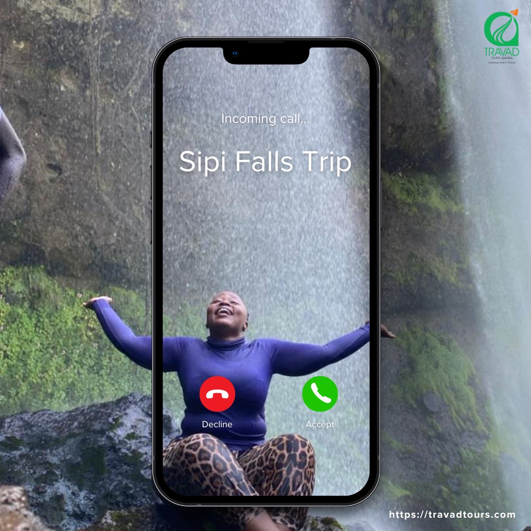 📞 Incoming Call: Adventure📲
Sipi Falls is calling and we’re picking up. 

It’s happening from 11th – 13th July 2025 
Package Fees: Ugx. 545,000 / $145
Nature walks, waterfalls, sunset views &amp; more.

#WhispersOfSipi #TravelWithTravad #ExploreUganda