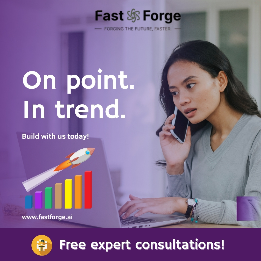 FastforgeAi's tweet image. 📈 On point. In trend.
At Fast Forge, we build the future — not just follow it.
🚀 Strategy to success, we’ve got you covered.
💬 Book your FREE expert consultation now!
👉 fastforge.ai
#FastForge #TechInnovation #BusinessGrowth