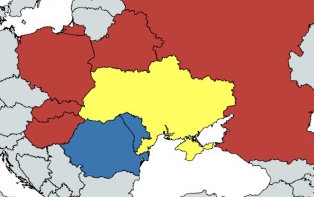 coaiecrete's tweet photo. Romania and Moldova became Ukraine’s only non-MAGA neighbours https://t.co/oF1hHuYKQV