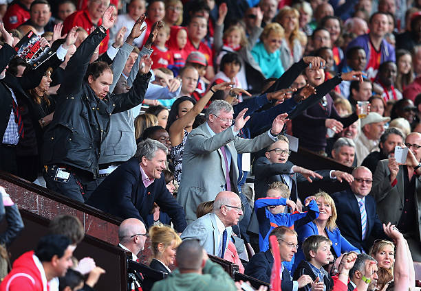 #OnThisDay 2nd of June 2013:

Fergie was getting involved in a Mexican wave during a charity game between Manchester United and Real Madrid legends at Old Trafford 😂