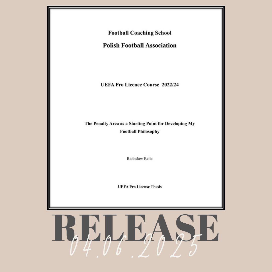 “The main issue lies in both penalty areas — we concede goals too easily and  fail to score the goals we should be scoring…” K De Bruyne

Quick reminder: my UEFA Pro coaching thesis (english) premieres on June 4th.

Want a copy? Just leave your email in the comments.
Retweet 🙏