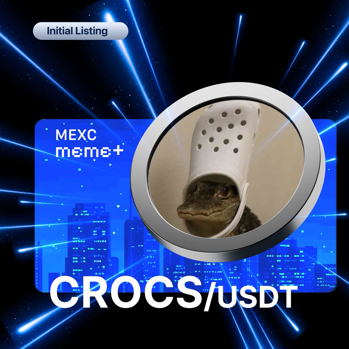 MEXC_Listings (@mexc_listings) on Twitter photo 🕹️#MEME+ Initial Listing 🕹️
🔹 $CROCS <a href="/crocssolana/">Crocs Meme</a>
See more details and get ready to trade $CROCS 👉
mexc.com/support/articl… 🕹️#MEME+ Initial Listing 🕹️
🔹 $CROCS <a href="/crocssolana/">Crocs Meme</a>
See more details and get ready to trade $CROCS 👉
mexc.com/support/articl…