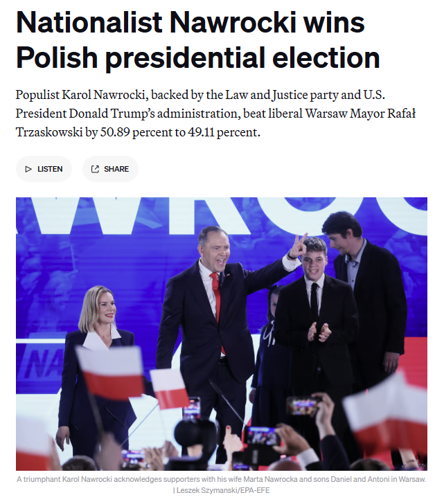Congratulations Poland!!!

🇵🇱