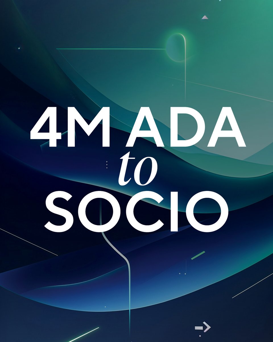 SociousDAO's tweet photo. 🌍 志が行動に変わるとき。

THANKステークプールに400万ADAを委任してくださったDelegatorの方、本当にありがとうございます。

あなたの委任は、Sociousを通じて現実世界の社会的インパクトを生み出します。

共に、より良い世界を築きましょう。

#CardanoCommunity #Socious #CryptoForGood https://t.co/GJMoxSGNSB