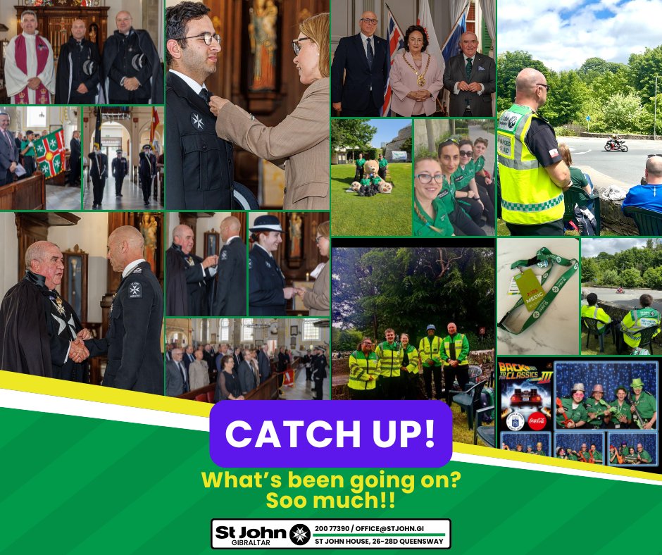 What a week! We'd the honor of hosting the Lord Prior of the Order of St John, our Investiture Ceremony, first aid cover for Back to the Classics + Teddy Bear's Picnic. Plus, Jon + Skye flew over to our friends in the St. Johns Isle of Man to help with the TT!
Lots of 📸to come!