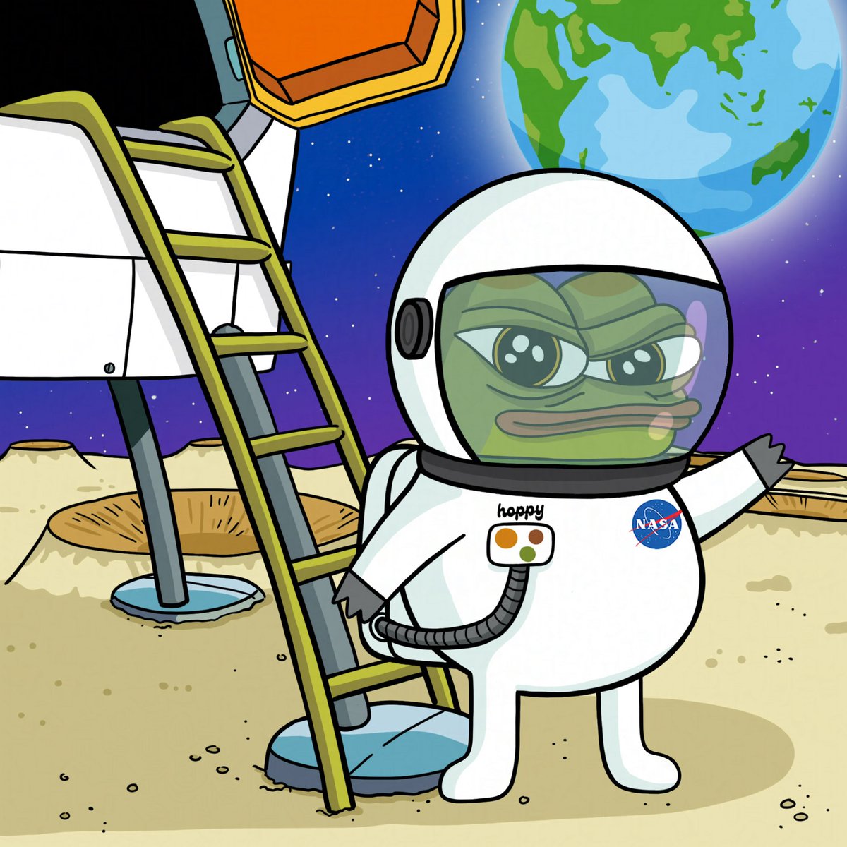 The goal is to look back one day and say:
"It was hard but we made it"
$HOPPY