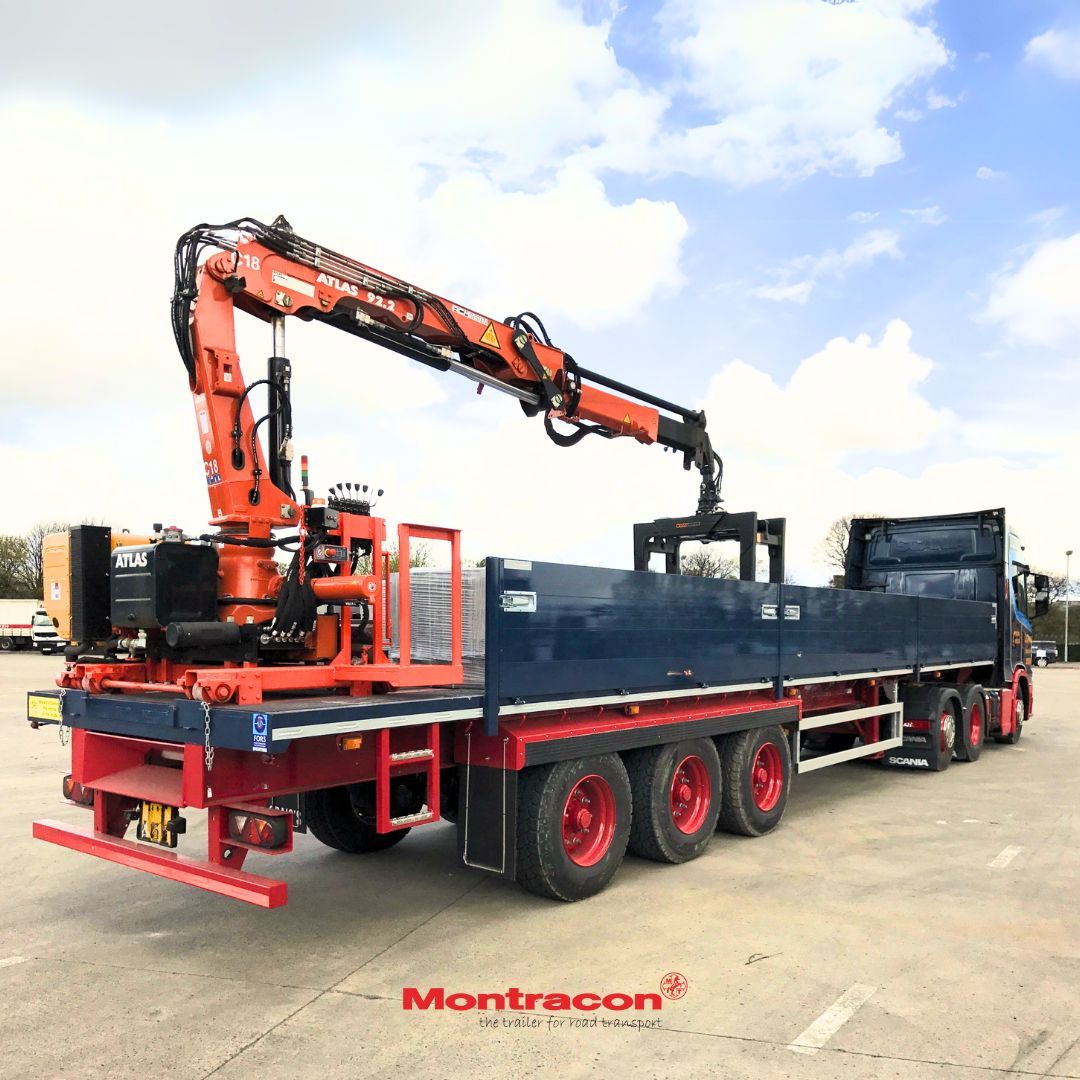 "Monday Leg Day"? Try supporting loads up to 39 tonnes for a living. 💪😆 🏋️
Be more trailer. Be more Brick n Block Flat trailer. 

You can learn more about our Construction Spec Flats here! 🏗️ montracon.com/products/const…