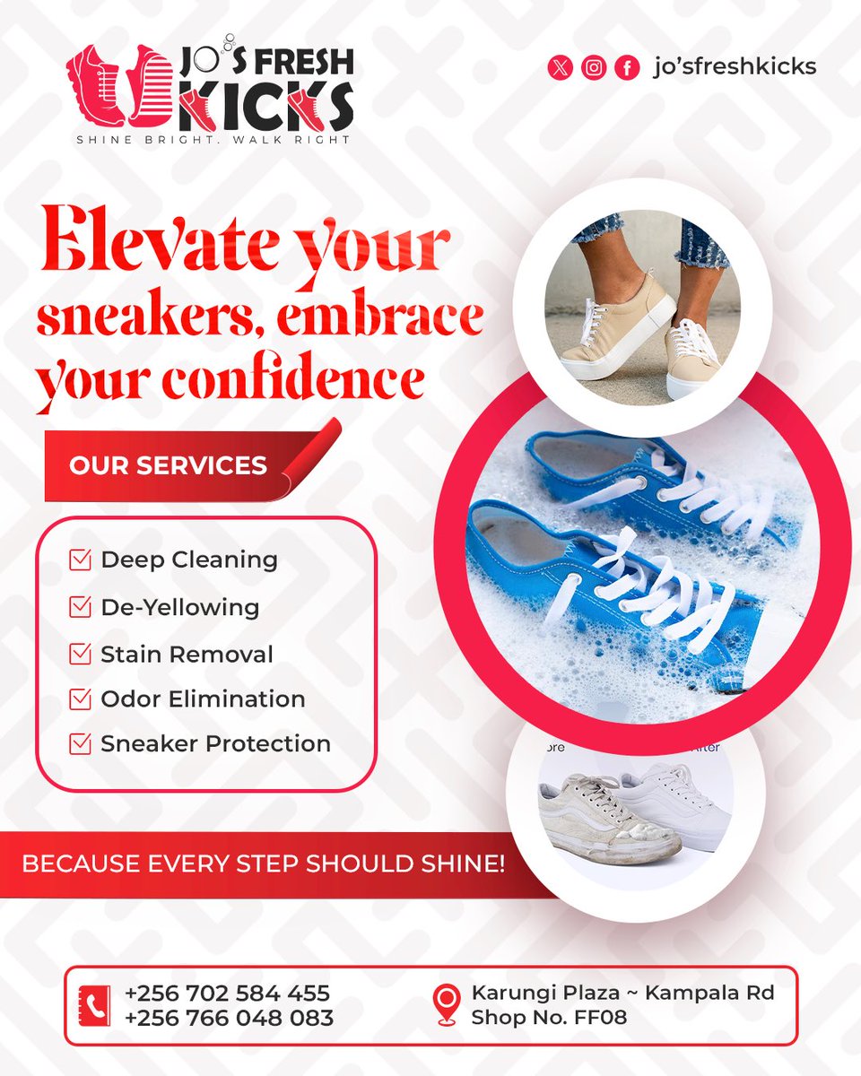 kajulijoan's tweet image. No more worrying about your sneakers bring them for a spa anytime 🙏kindly support the girl child🥰