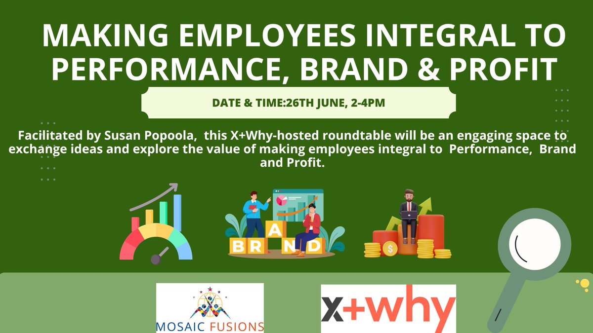 SusanPopoola (@susanpopoola) on Twitter photo Join us at <a href="/xandwhyspace/">x+why</a>, #MiltonKeynes on the 26th June for another insightful leadership conversation on Making Employees Integral to Performance, Brand and Profit in your organisation.
Ref: eventbrite.com/e/1310019847629
#Leadership #Performance #Profit #Brand  #EmployeeEngagement Join us at <a href="/xandwhyspace/">x+why</a>, #MiltonKeynes on the 26th June for another insightful leadership conversation on Making Employees Integral to Performance, Brand and Profit in your organisation.
Ref: eventbrite.com/e/1310019847629
#Leadership #Performance #Profit #Brand  #EmployeeEngagement