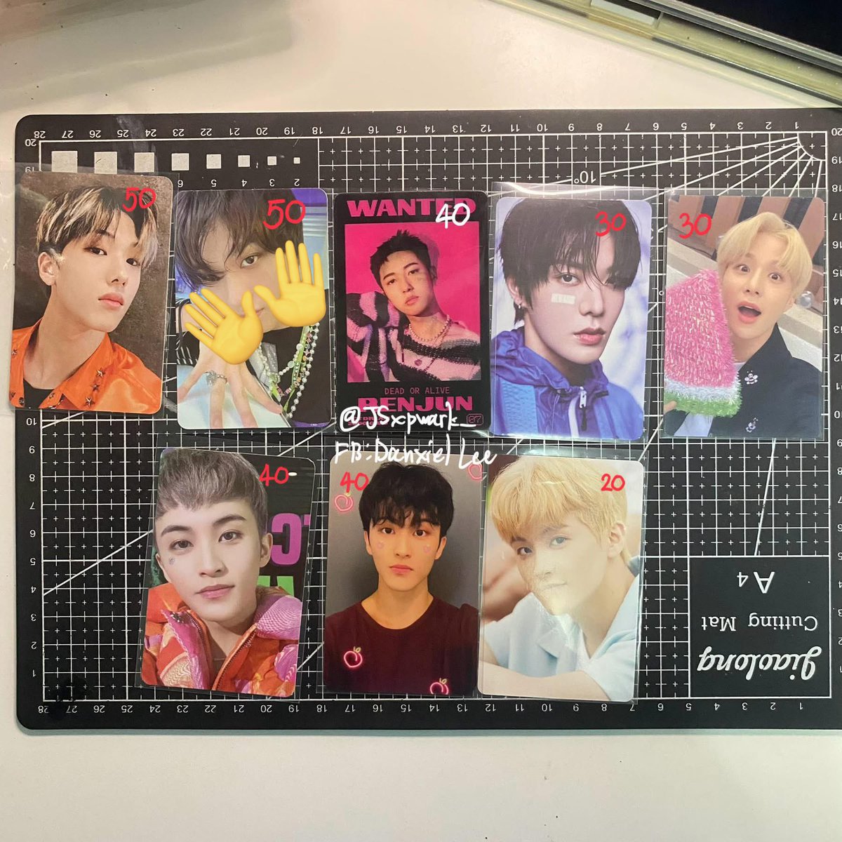 JSxpwark_'s tweet photo. ปล่อยอัลบั้มเปล่า,การ์ด,แท่งไฟ

❣️ราคาตามภาพเลยคับพร้อมโอนลดได้ค่า

📮50 อัลบั้ม,แท่งไฟ
📮40 การ์ด
(พทห่างไกล+20)
#ตลาดนัดอซท #ตลาดนัดnct #ตลาดนัดnctdream #ตลาดนัดnct127 ตามหา https://t.co/xfi41cugEr