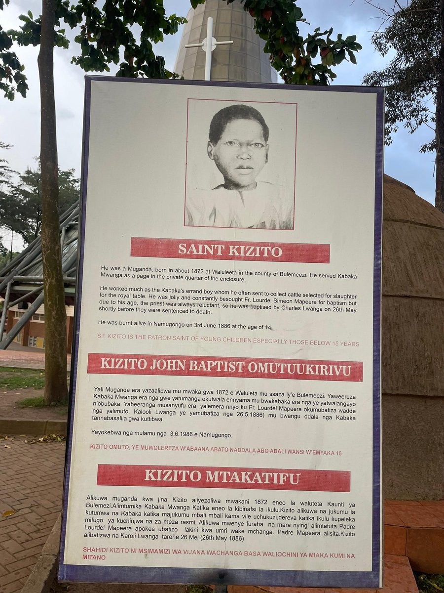 QueenAkidi's tweet photo. Every 3rd of June is significant in Uganda as it marks the day of the Uganda Martyrs' Day, which commemorates the execution of 45 Christian converts in 1886. This event is crucial not only for its religious significance but also for its impact on tourism in Uganda. https://t.co/CJ0s1OKm9y
