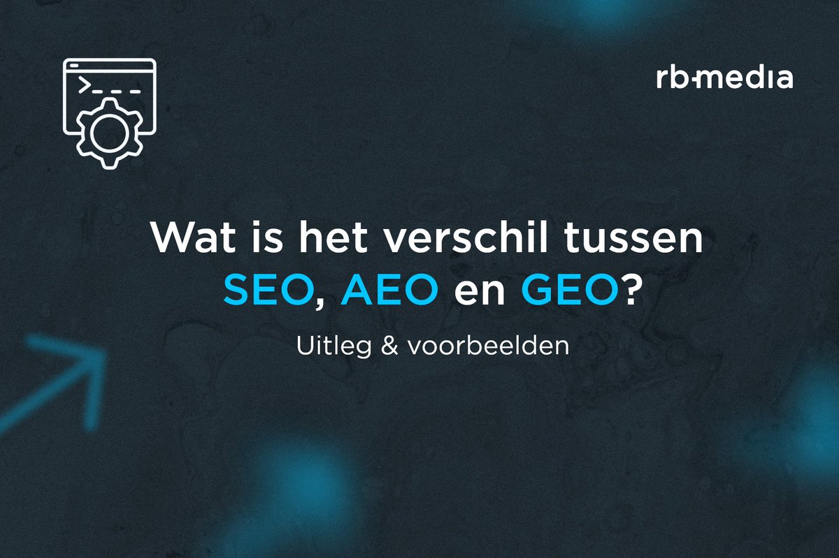 De wereld van online vindbaarheid is dankzij #AI volop  in beweging. Waar #SEO jarenlang dé standaard was, zien we nu de snelle  opkomst van nieuwe begrippen als #AEO en #GEO. De verschillen, uitleg en voorbeelden lees je in dit artikel: rb-media.nl/nieuws/wat-is-…