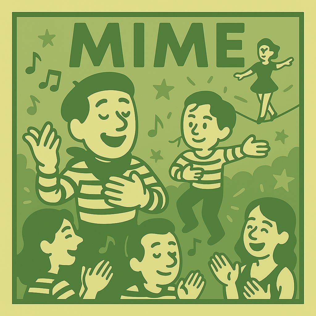 Send me into a mime battle—I’m crushing it with a full-blown silent soliloquy and interpretive flash mob.
#MimeAndPunishment
#TheArts