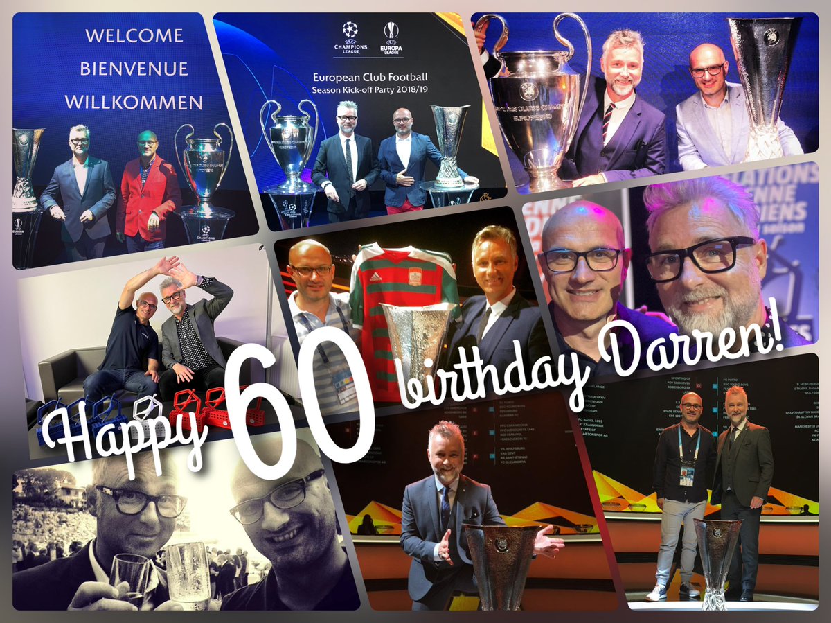BertonJCharles's tweet photo. Happy birthday @1DarrenTulett!

Que de souvenirs en parcourant les photos de quelques unes de nos aventures communes… 

Au panthéon des plus belles rencontres de nos 20 ans de collaboration :
Bobby Charlton 
Eric Cantona
Charles Biétry

Enjoy your day my friend!
🏴󠁧󠁢󠁥󠁮󠁧󠁿🇫🇷🍻6️⃣0️⃣🍻🏴󠁧󠁢󠁥󠁮󠁧󠁿🇫🇷 https://t.co/8uqMi2rofC
